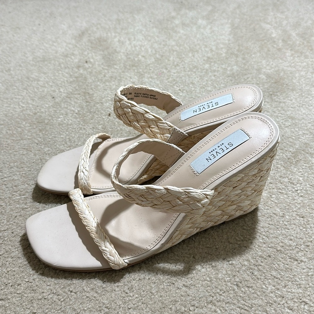 Steve Madden Steven Braided Wedge Heel